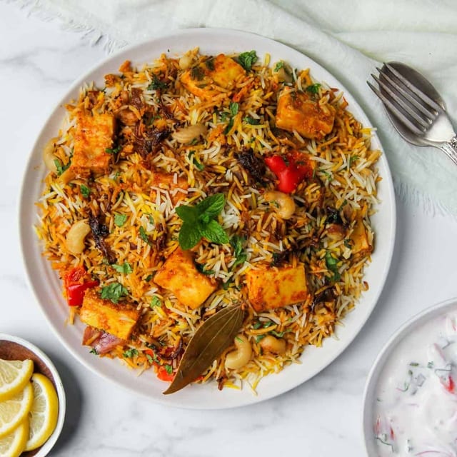 Paneer Biryani Combo.
