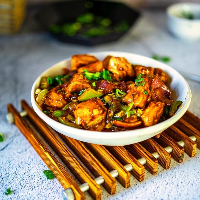Chilli Paneer.