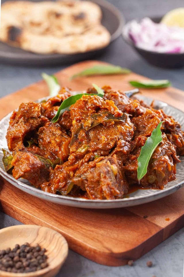 Mutton Pepper Fry.
