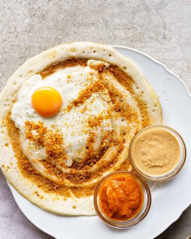 Egg Dosa.