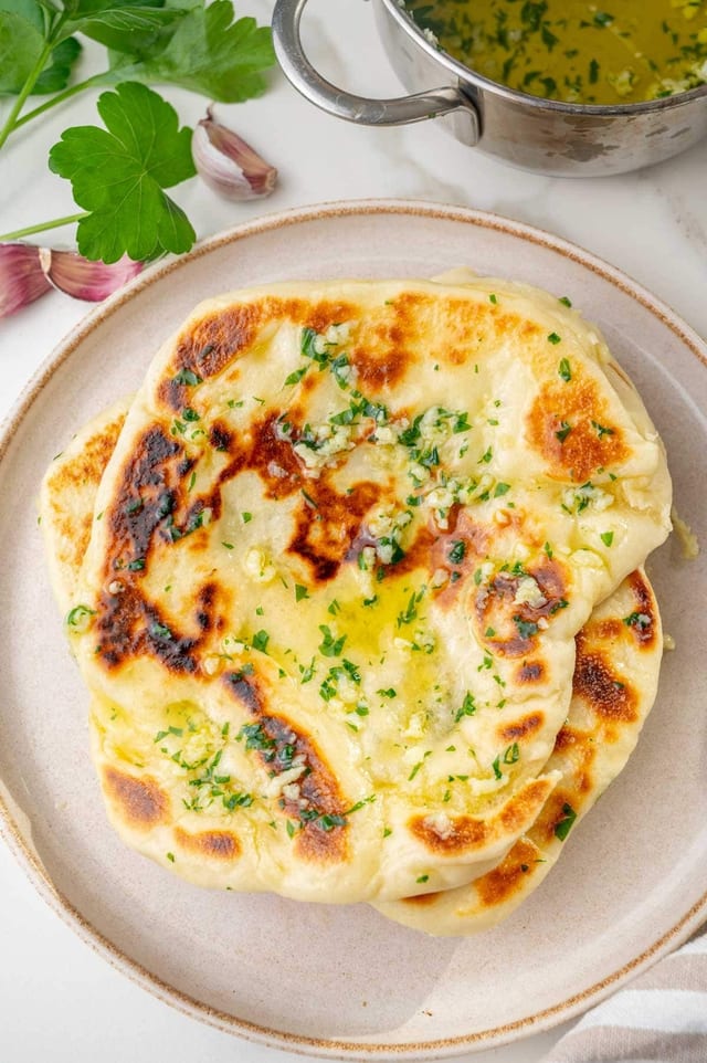 Garlic Naan.