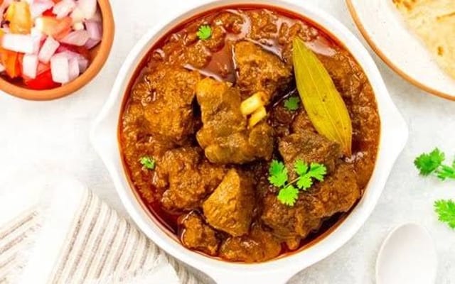 Goat Curry Combo.