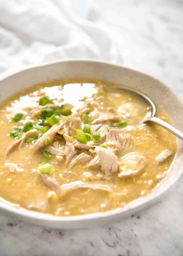 Chicken Corn Soup.