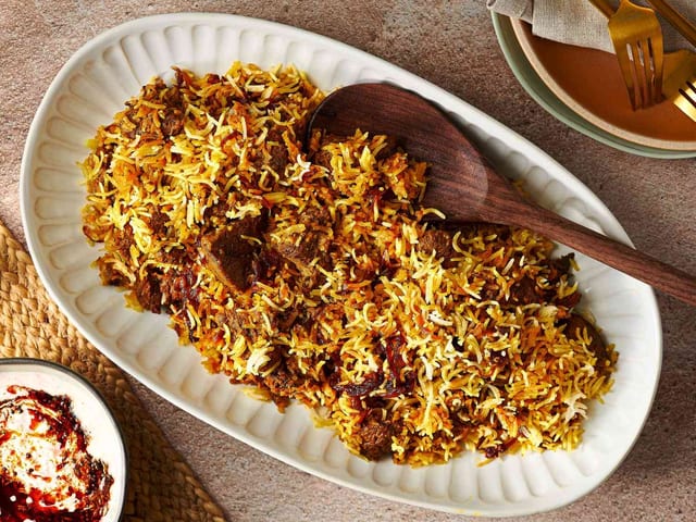HYD Lamb Biryani Combo.
