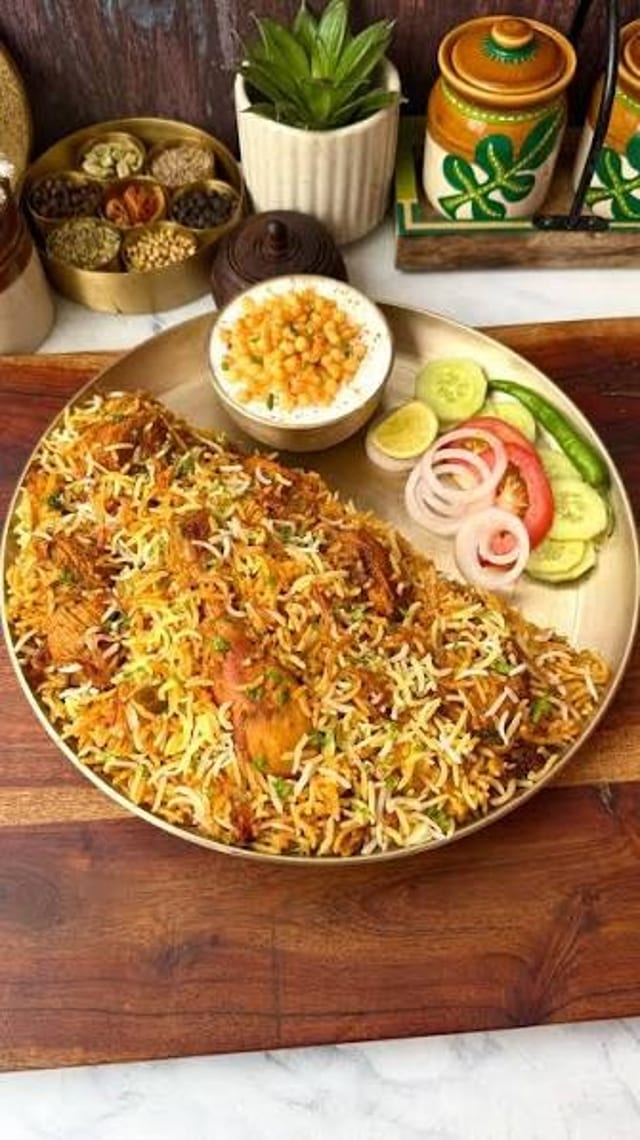 HYD Chicken Dum Biryani Combo.
