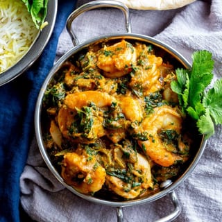 Shrimp Saag