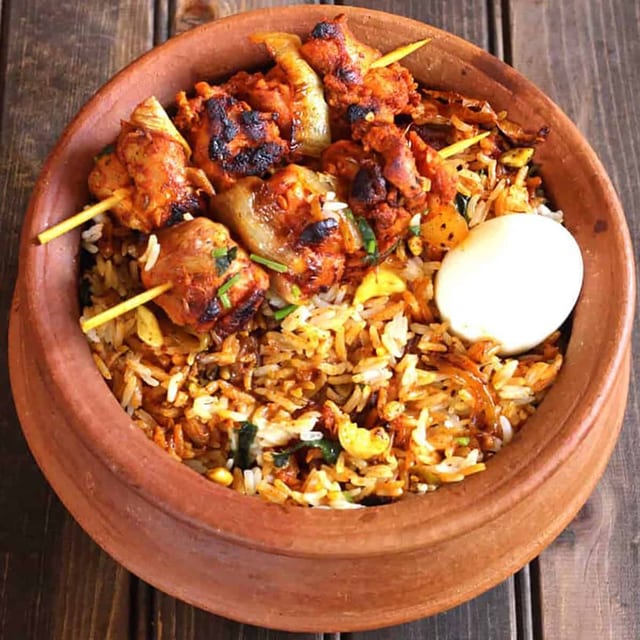 Chicken Tikka Biryani.