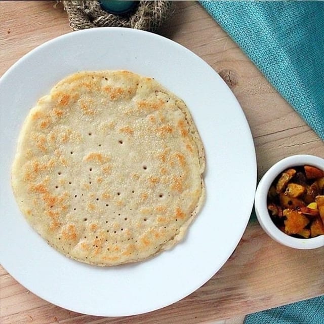 Plain Uthappam.