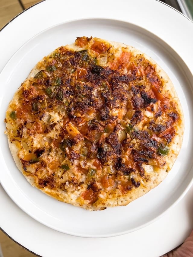 Onion Tomato Uthappam.