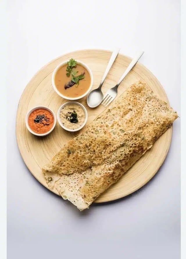 Rava Masala Dosa.