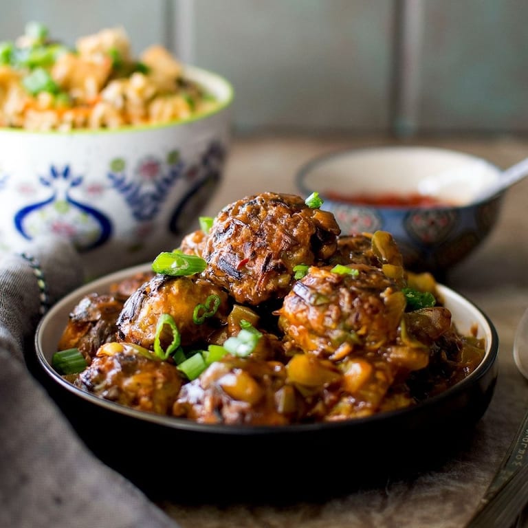 Veg Keema Biryani Delight