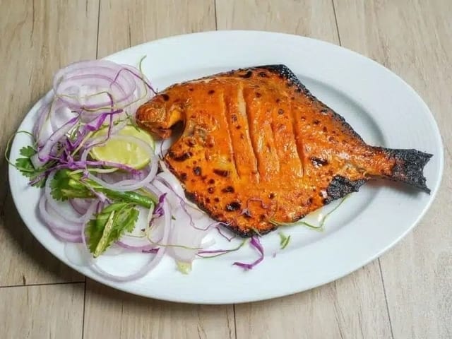 Tandoori Pomfret.