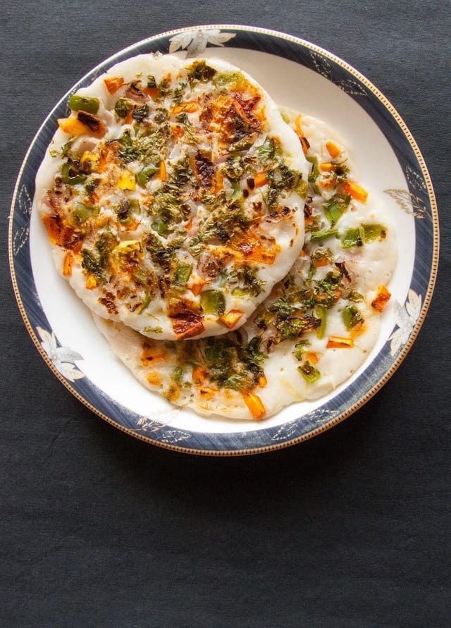 Vegetable Uthappam.