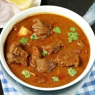 Aavakai Goat Curry
