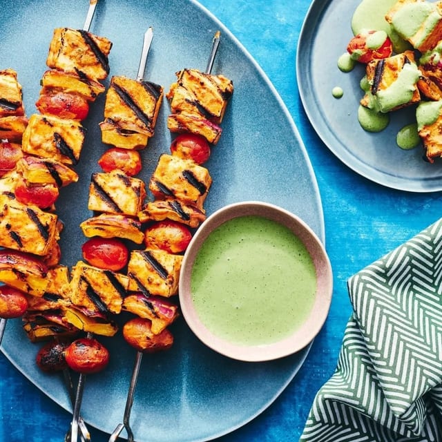 Paneer Tikka Kabab.