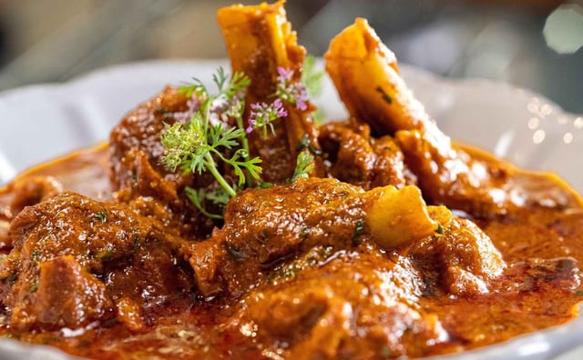 Goat Korma Combo.