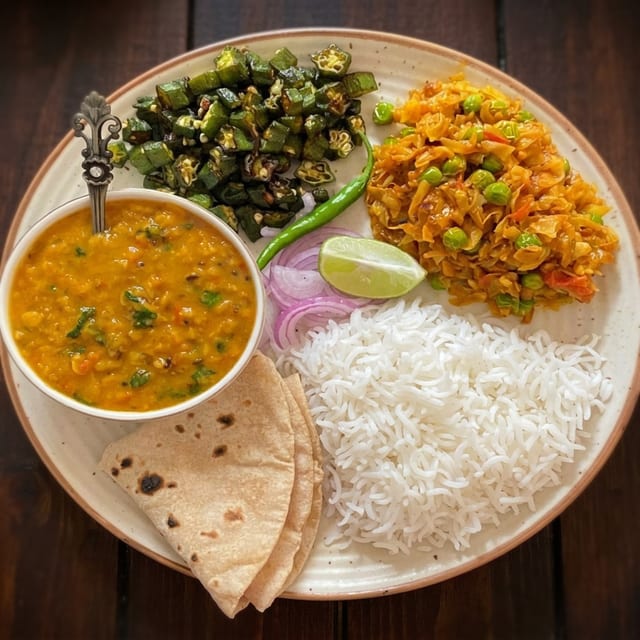Veg Thali.