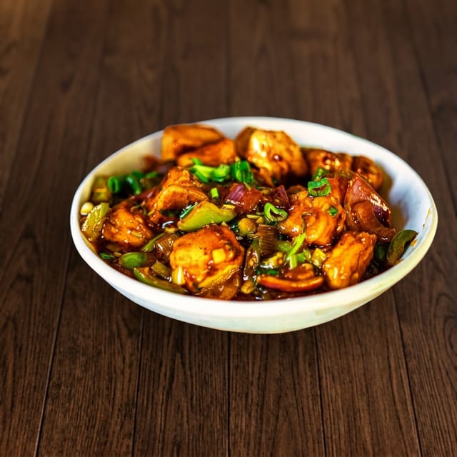 Chilli Paneer.