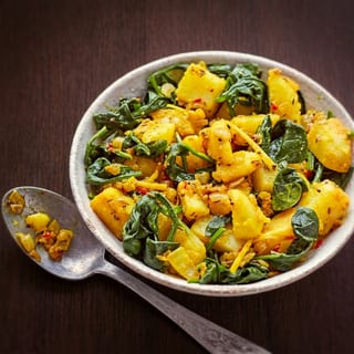 Saag Potato