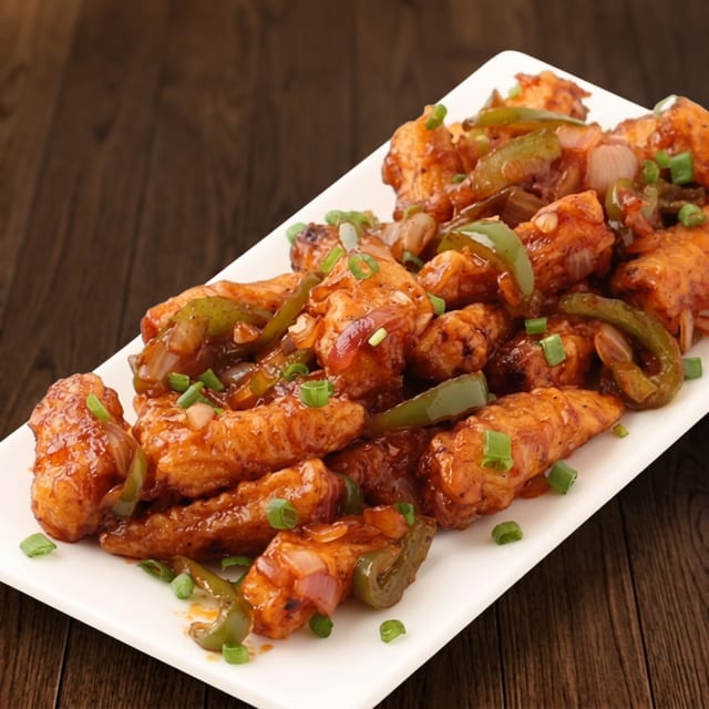 Babycorn Manchurian.