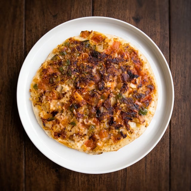 Onion Tomato Uthappam.
