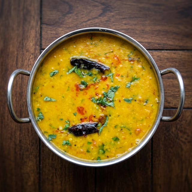 Tomato Aloo Daal.