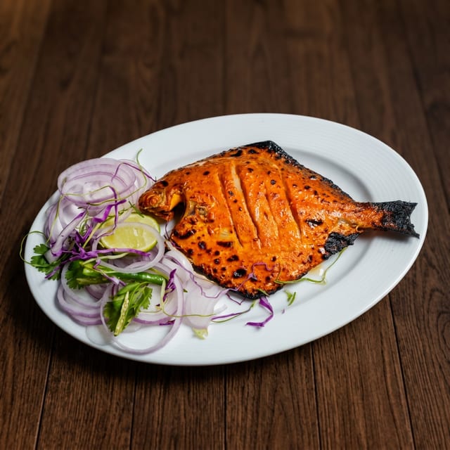 Tandoori Pomfret.