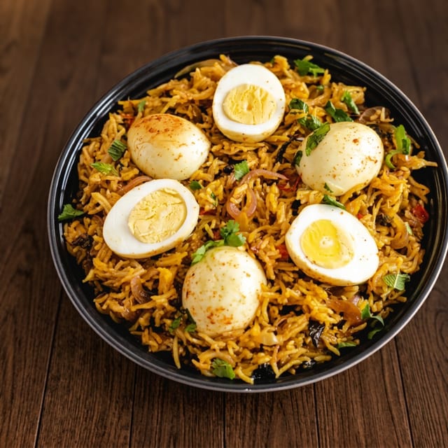 Egg Biryani Combo.