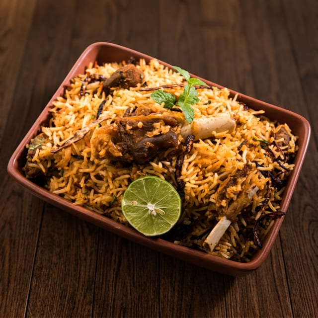 HYD Goat Biryani Combo.