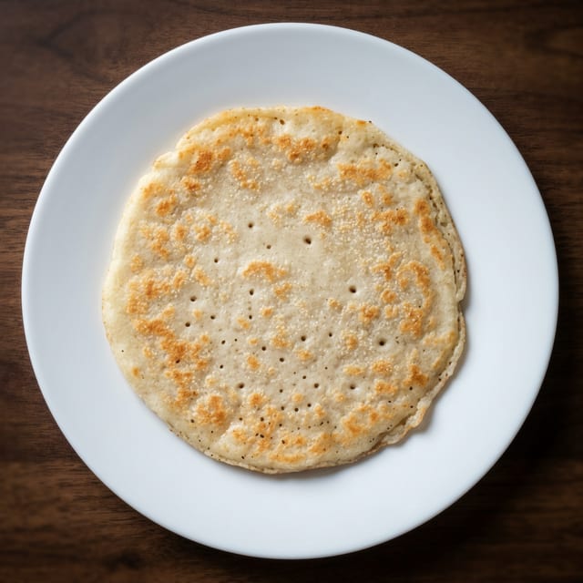 Plain Uthappam.