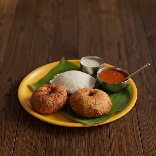 Idly 2 Vada. 1.