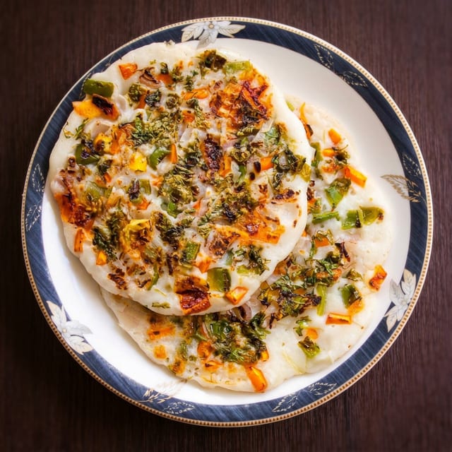 Vegetable Uthappam.