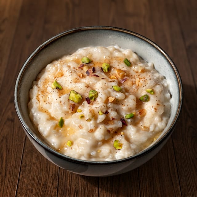 Desserts - Rice Pudding.